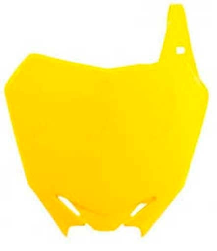POLISPORT NUMBER PLATE SUZUKI YELLOW 8659300001