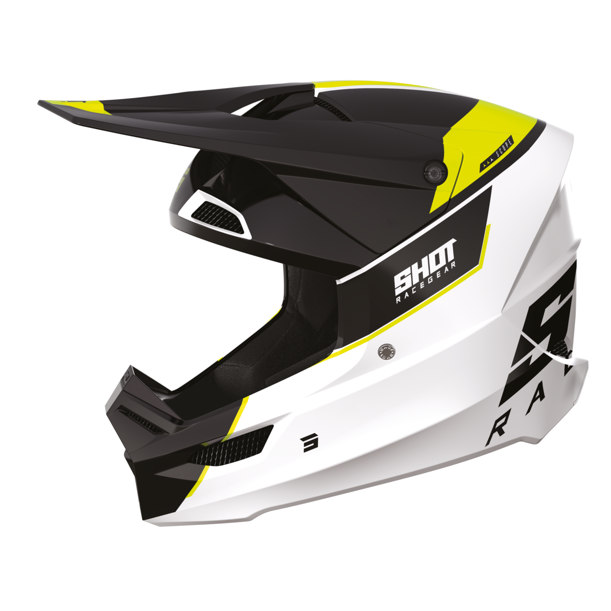 SHOT RACE SKY PURPLE CHROME L (ECE) 244-03776