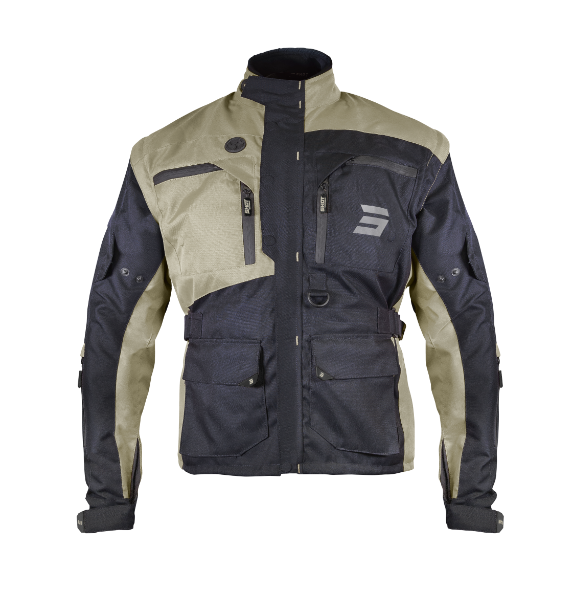 SHOT RACETECH JKT BLK/SAND S 244-04172