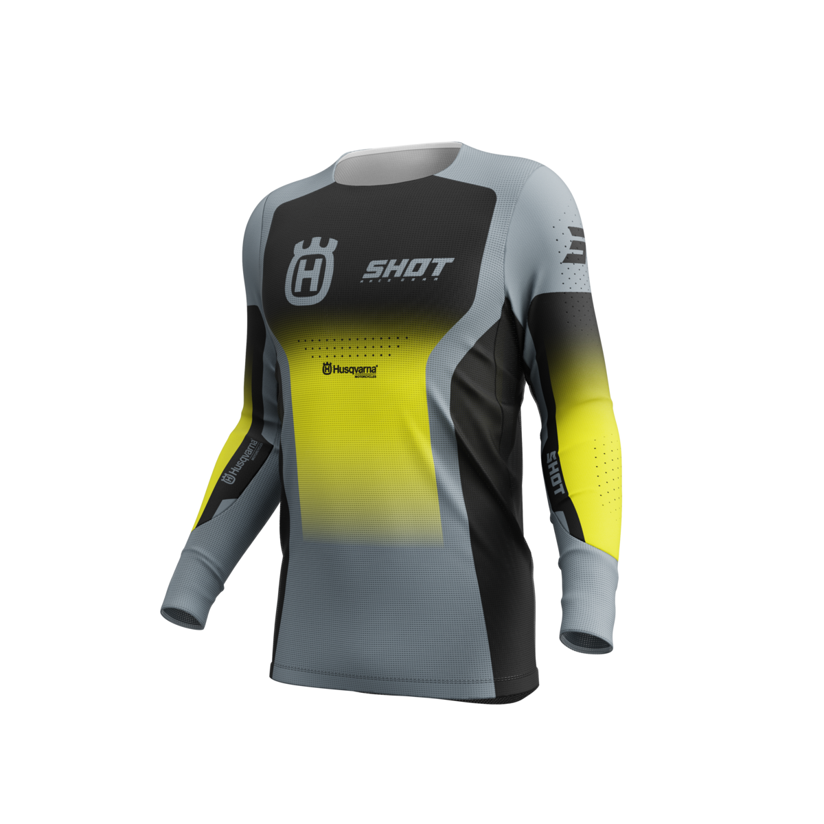 SHOT AEROLITE HUSQVARNA JSY BLK S 244-04505