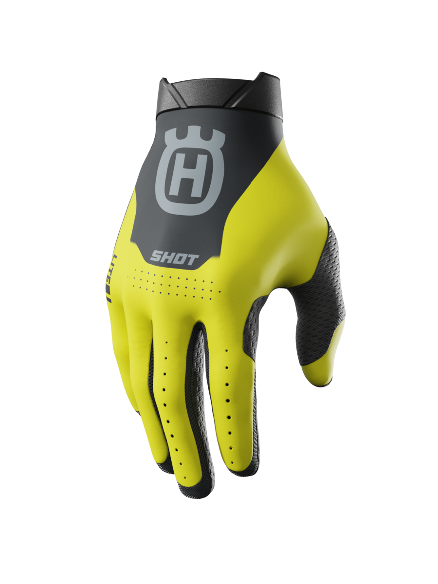 SHOT AEROLITE HUSQVARNA GLV BLK S 244-04510