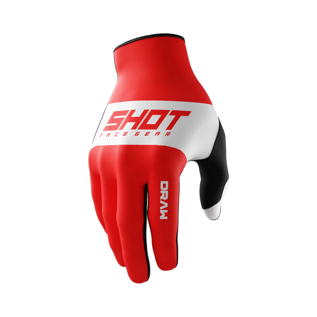 SHOT DRAW KID GLV SKY RED 10/11 244-05167