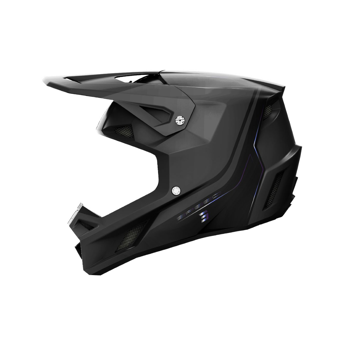 SHOT HELM SPEED FURY GREY MATT MD 244-05178
