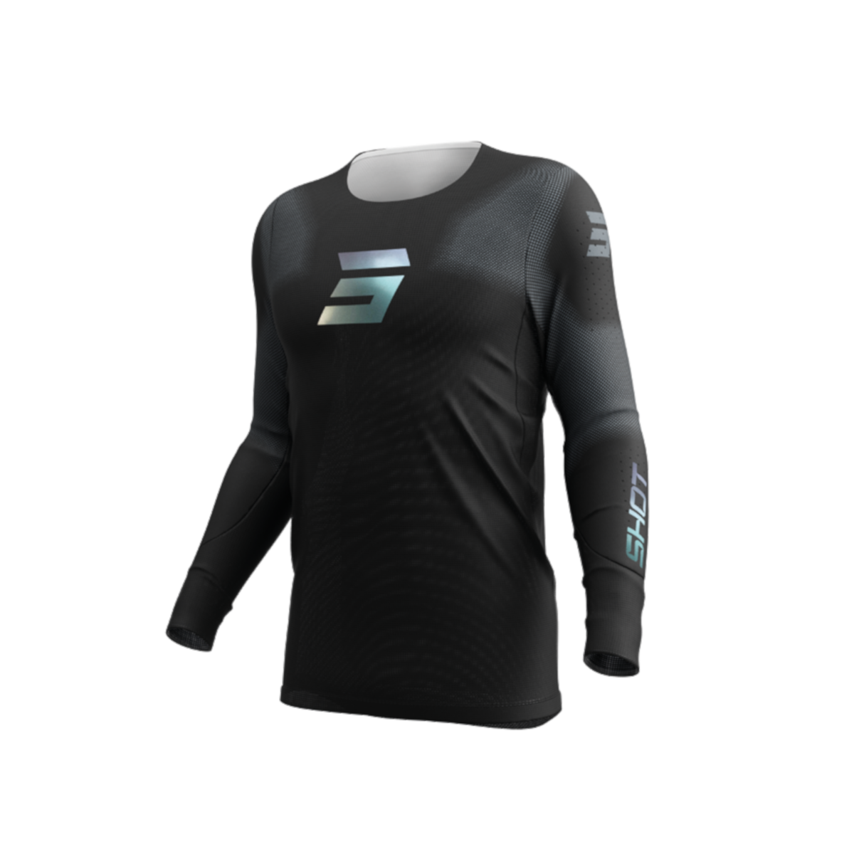SHOT AEROLITE JSY SPACE BLK XL 244-05240