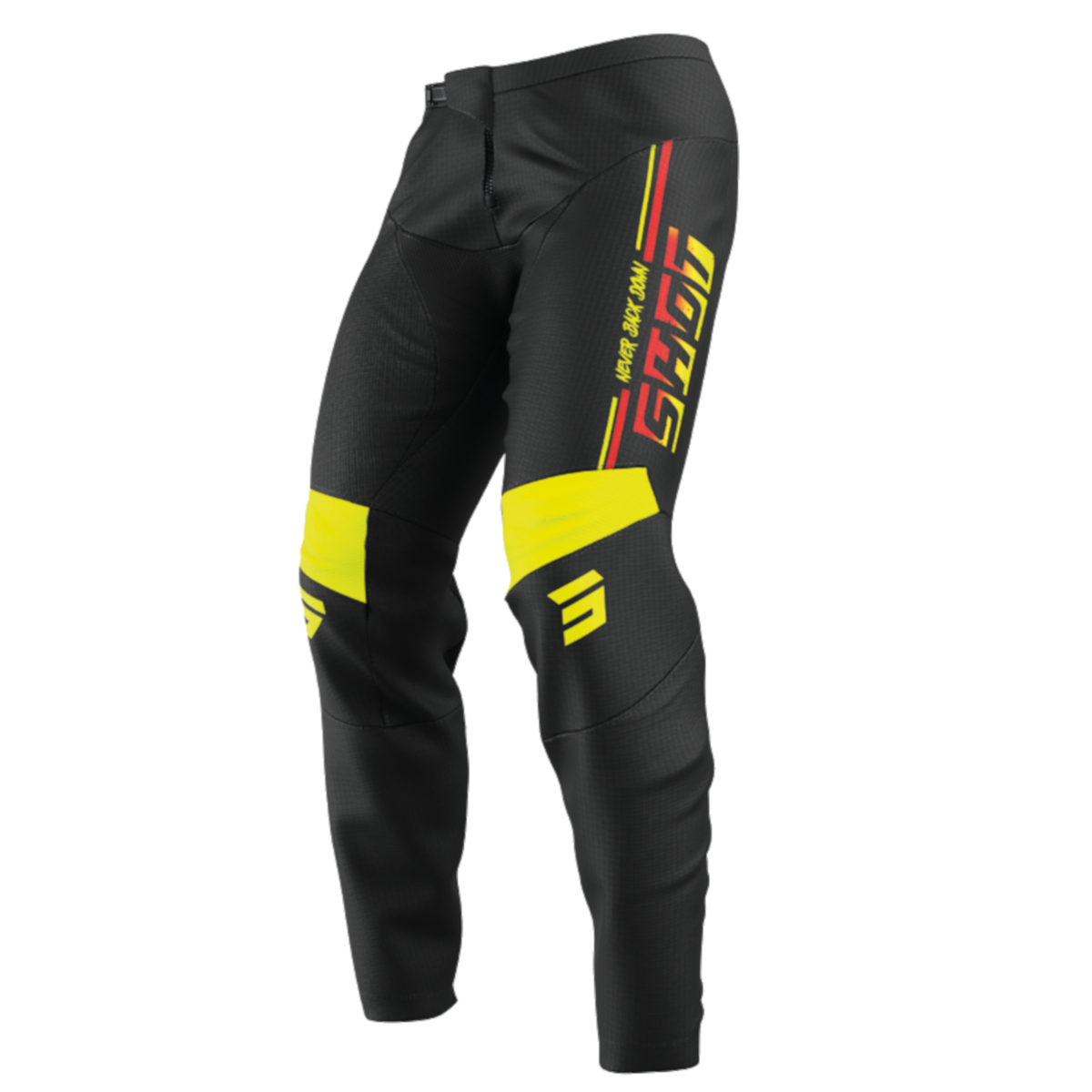 SHOT DEVO PANTS BLOCK NEON YEL 34 244-05264