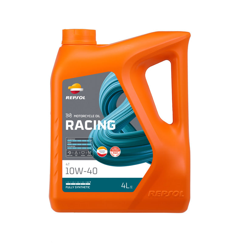 REPSOL REPSOL RACING 4T 10W40 4L (5/CASE) RPP2000MGB