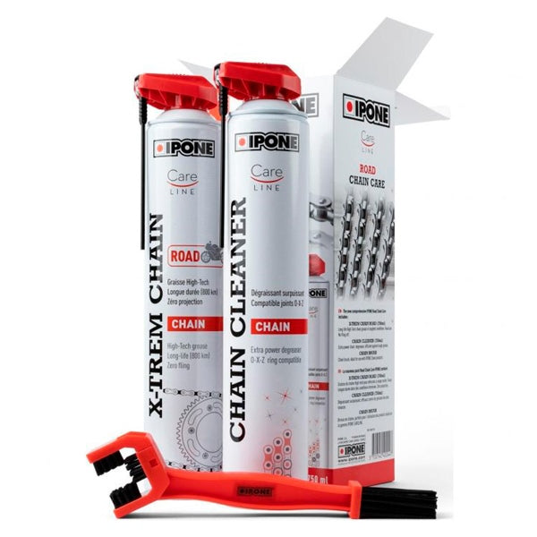 IPONE CHAIN CLEANER+X-TREM CHAIN ROAD+BRUSH 800736