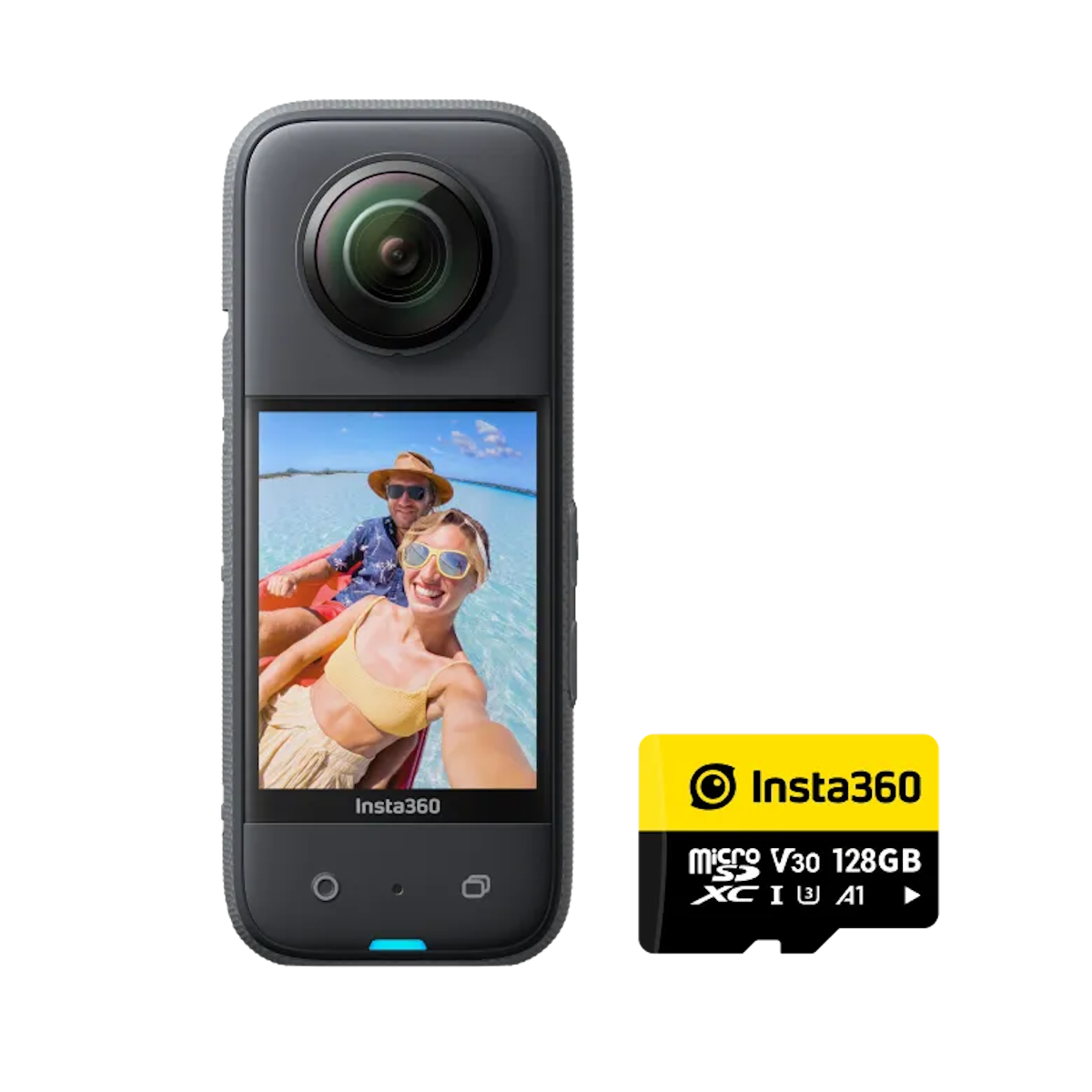 INSTA 360 X3 CAMERA + MEM CARD + LENS CAP P.AQA00102