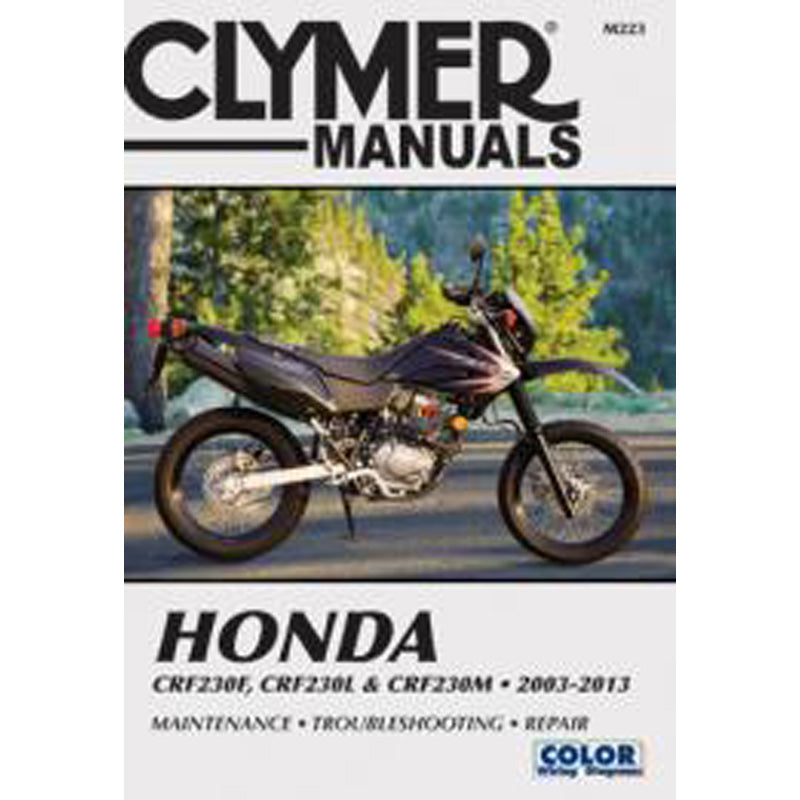 CLYMER HONDA CRF230F 2003-2013 CRF230L AMP; CRF230M 08- CM223