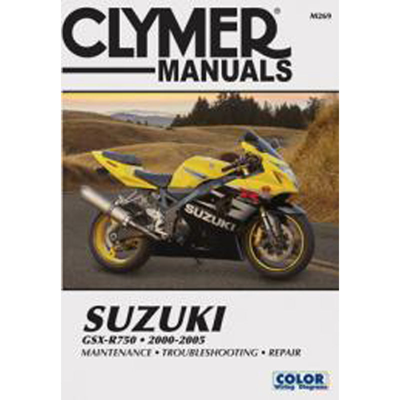 CLYMER SUZUKI GSX-R750 2000-2005 (NEW COMING SOON) CM269