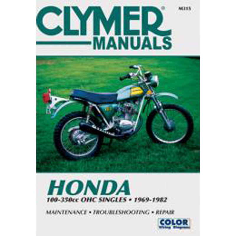 CLYMER HON OHC SNGLS 100-350CC 69-82 CM315