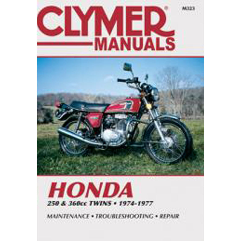 CLYMER HON 250 AMP; 360CC TWINS 74-77 CM323