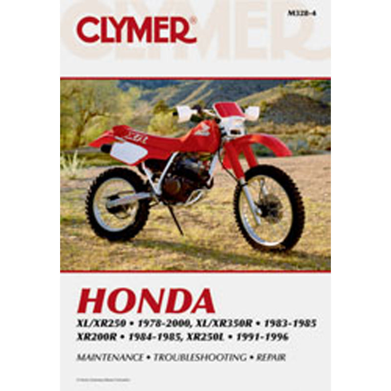 CLYMER HONDA XL/XR250 78-00 XL/XR350R 83-85 XR200R CM3284