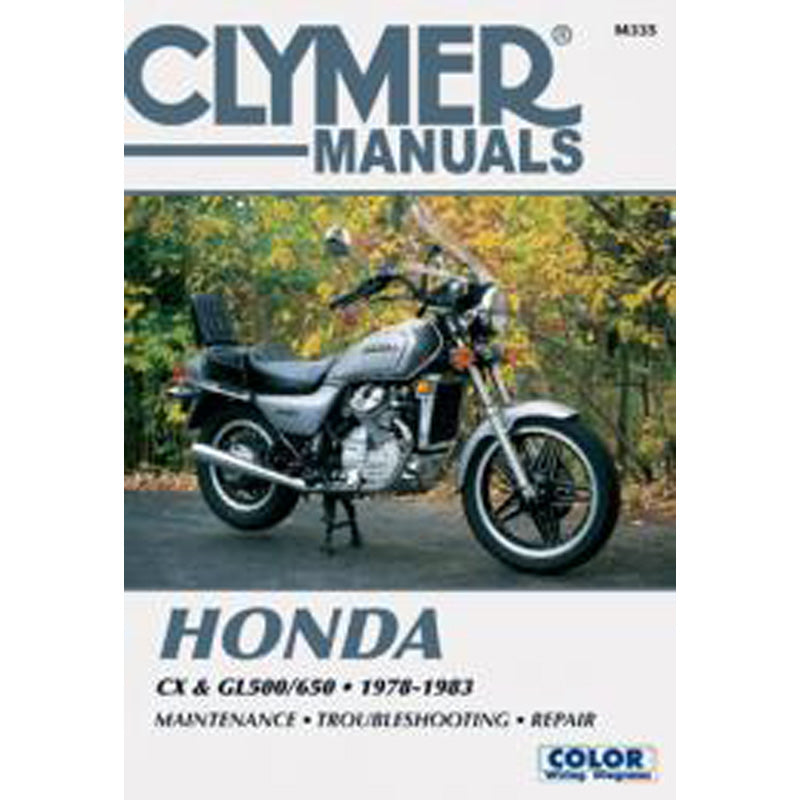 CLYMER HON CX AMP; GL500/650 TWINS 78-83 CM335