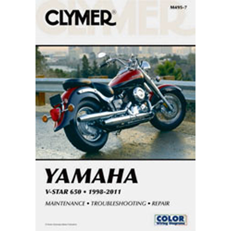 CLYMER CLYMER YAMAHA V-STAR 650 1998-2011 CM4957