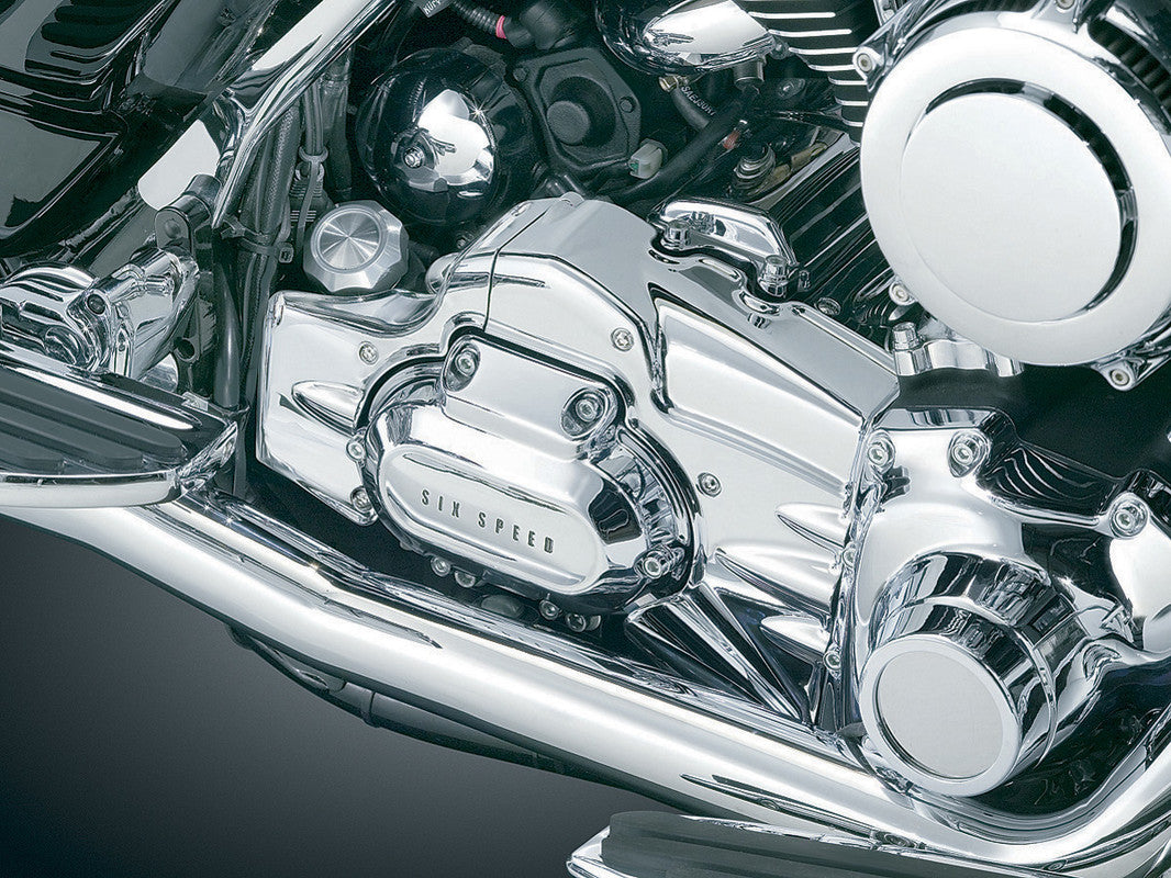 KURYAKYN 07-08 FL TRANS SHROUD SET W/DUAL PIPES PN 7877 KUR7877