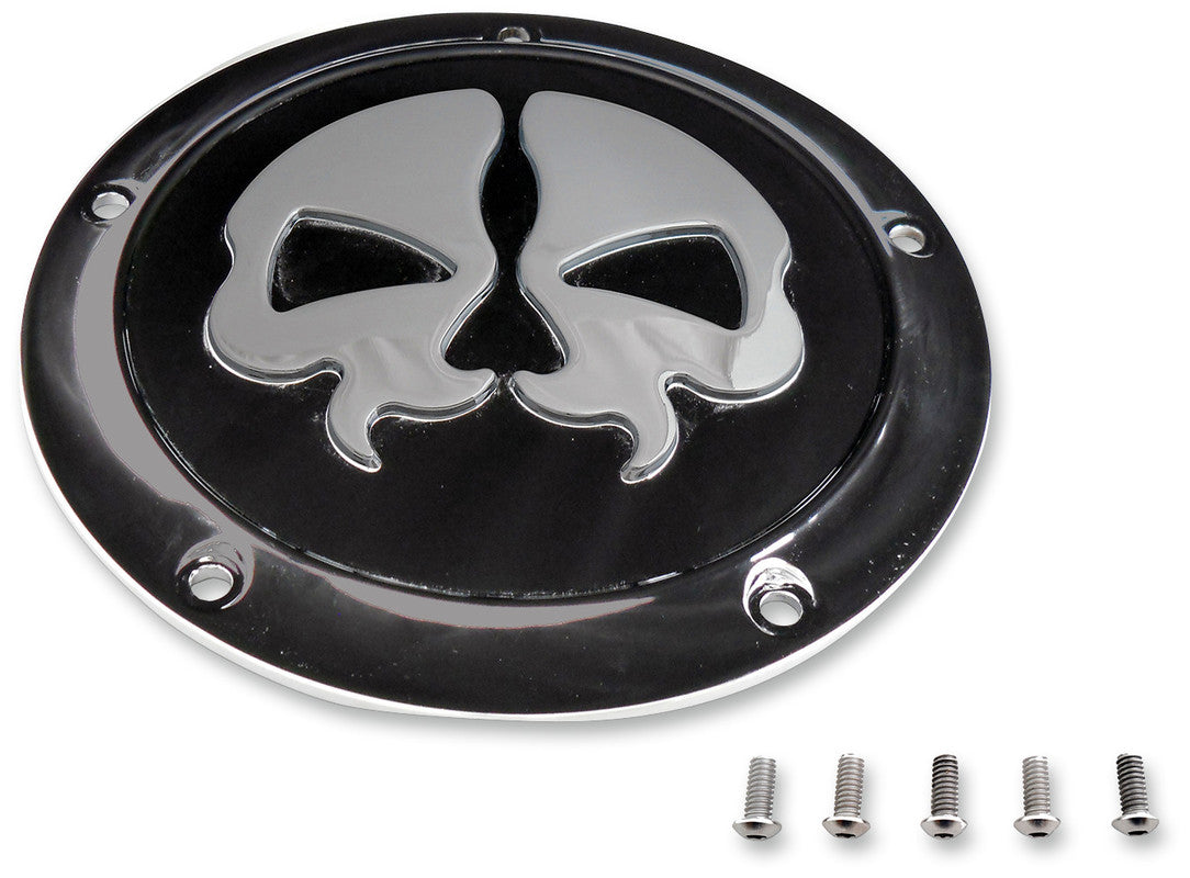 DRAG SPECIALTIES COVER DRB SP SKL 16-19 FLHT BLK 78046BB4