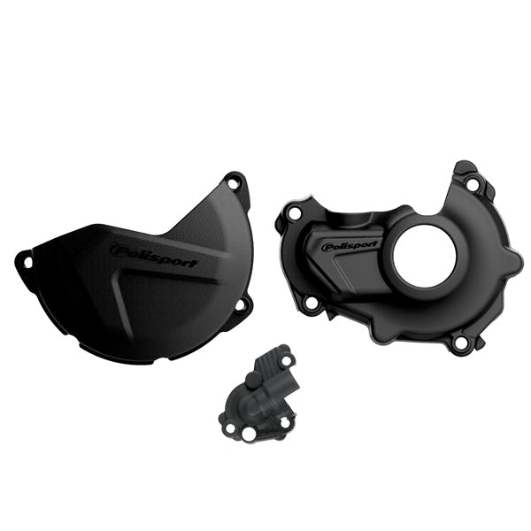 POLISPORT CLUTCH KIT+IGNITION COVER BK YAM 90945