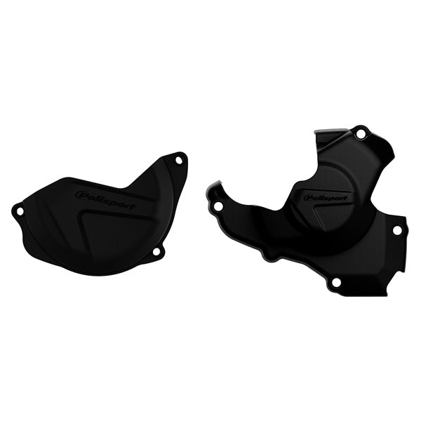 POLISPORT CLUTCH KIT+IGNITION COVER BK HON 90959