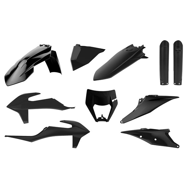 POLISPORT PLASTIC KIT COMP BK KTM 91017