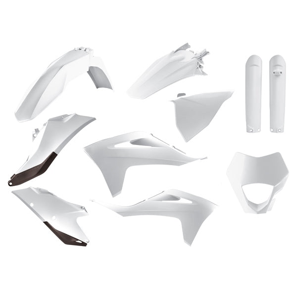 POLISPORT PLASTIC KIT COMP WH GASGAS 91027