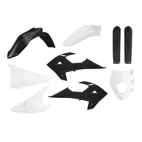 POLISPORT PLASTIC KIT COMP WH GASGAS 91037