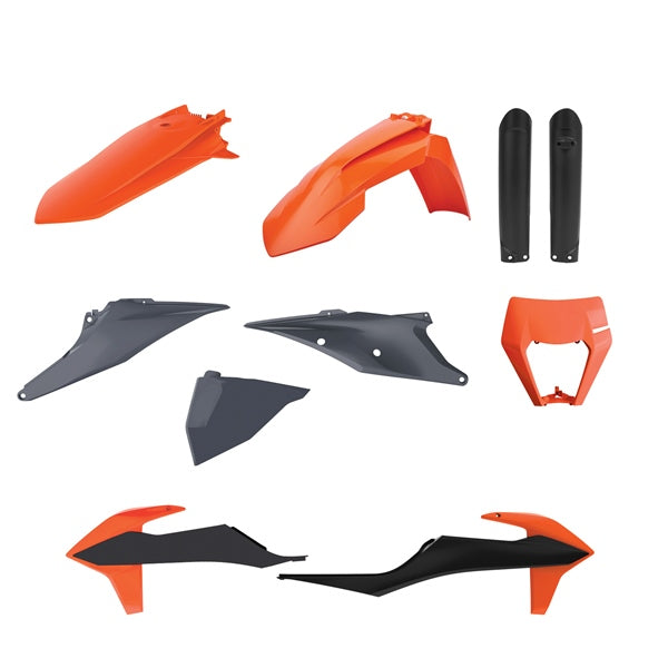 POLISPORT PLASTIC KIT COMP OEM KTM 91040