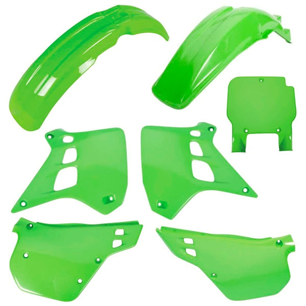 POLISPORT PLASTIC KIT COMP OEM KAWA 91336