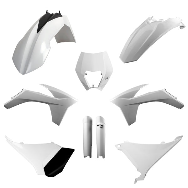 POLISPORT PLASTIC KIT COMP WH KTM 91461
