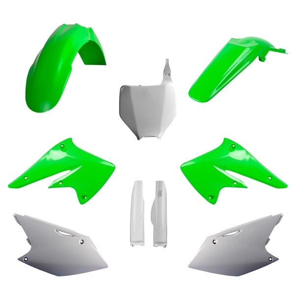 POLISPORT PLASTIC KIT COMP OEM KAWA 91481