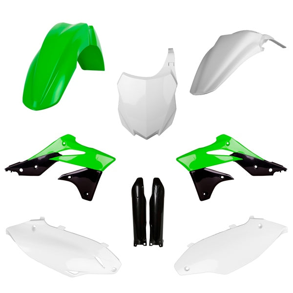 POLISPORT PLASTIC KIT COMP OEM KAWA 91488