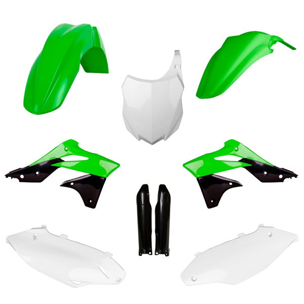 POLISPORT PLASTIC KIT COMP OEM KAWA 91489