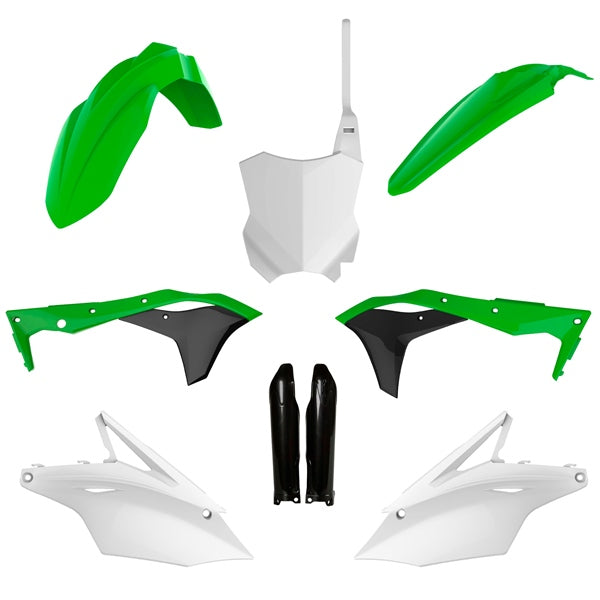 POLISPORT PLASTIC KIT COMP OEM KAWA 91490
