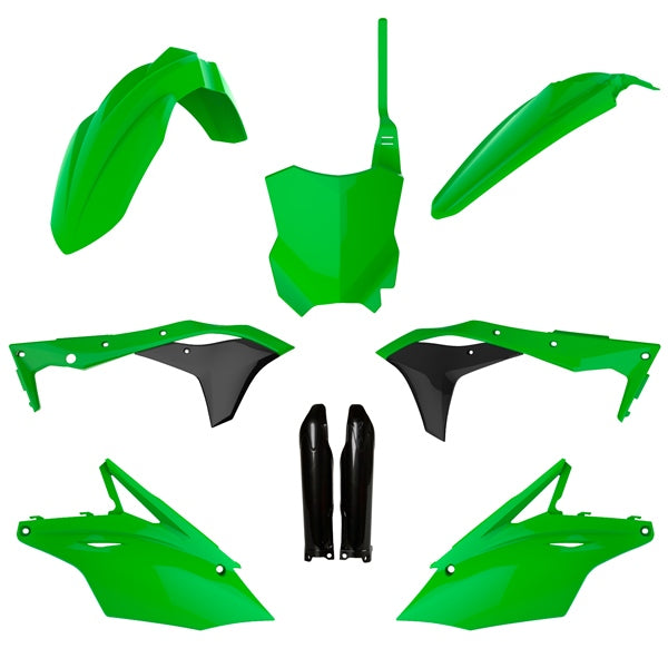 POLISPORT PLASTIC KIT COMP OEM KAWA 91494