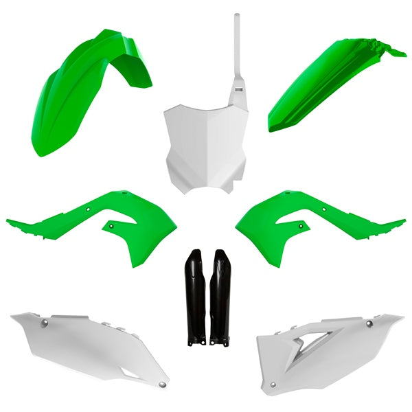 POLISPORT PLASTIC KIT COMP OEM KAWA 91495