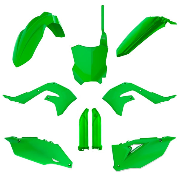 POLISPORT PLASTIC KIT COMP OEM KAWA 91497