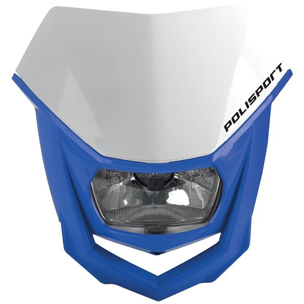 POLISPORT HEADLIGHT HALO WH/BL 8657400039