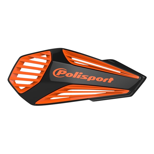POLISPORT HANDGUARD MX AIR W/MOUNT RD/WH 8308400010