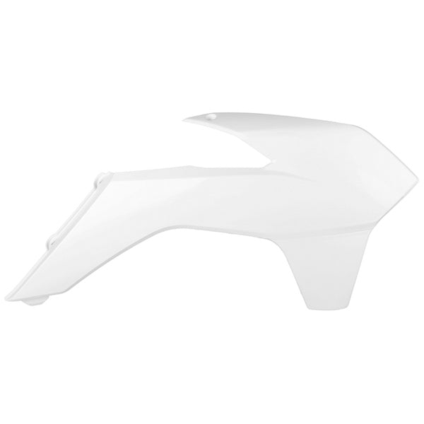 POLISPORT RADIATOR SCOOP WH KTM 8417400002