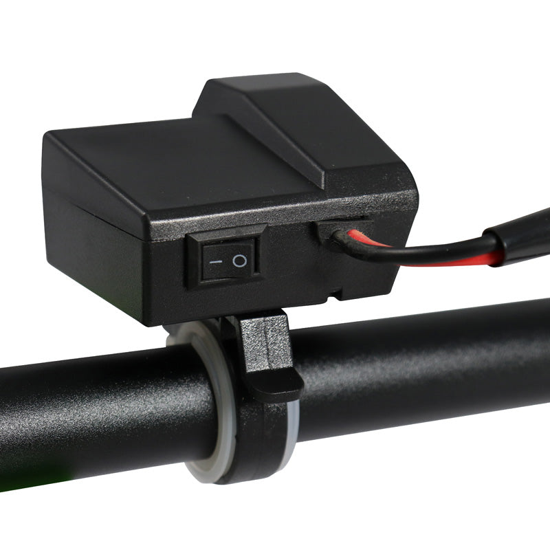 ITL VOLT METER USB 2X3.1A HANDLEBAR OR MIRROR TYPE 2600016