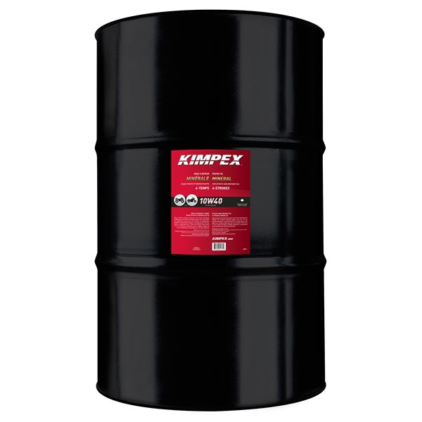 KIMPEX OIL ENGINE MOTO/ATV 10W40 205L MNRAL FV0003250