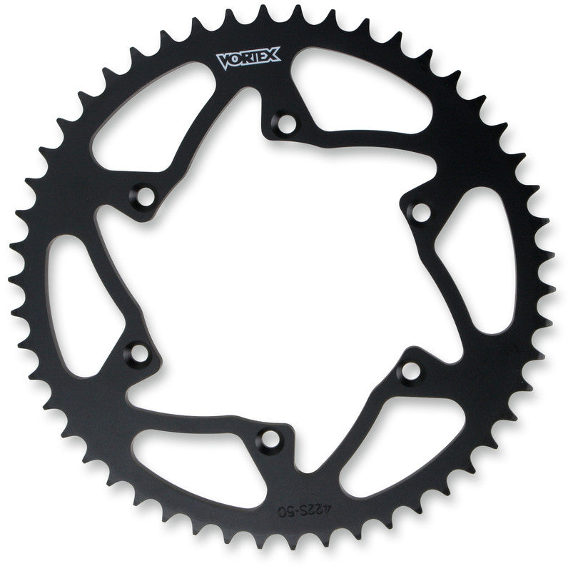 VORTEX SPROCKET VORTEX STEEL BLK 50T 422S-50
