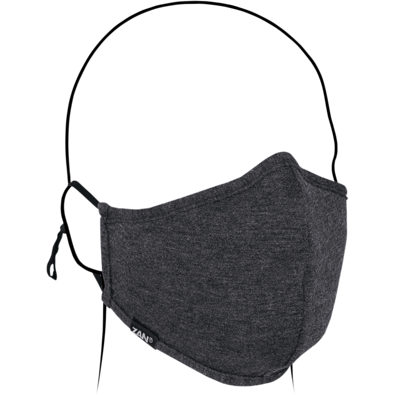 ZAN HEADGEAR ADJUSTABLE FACE MASK WITH PM2.5 FILTER GRAY FMA287