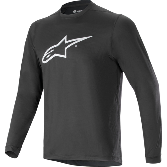 ALPINESTARS A-DURA ASTAR LS JERSEY - XL - BLACK 1767624-10-XL