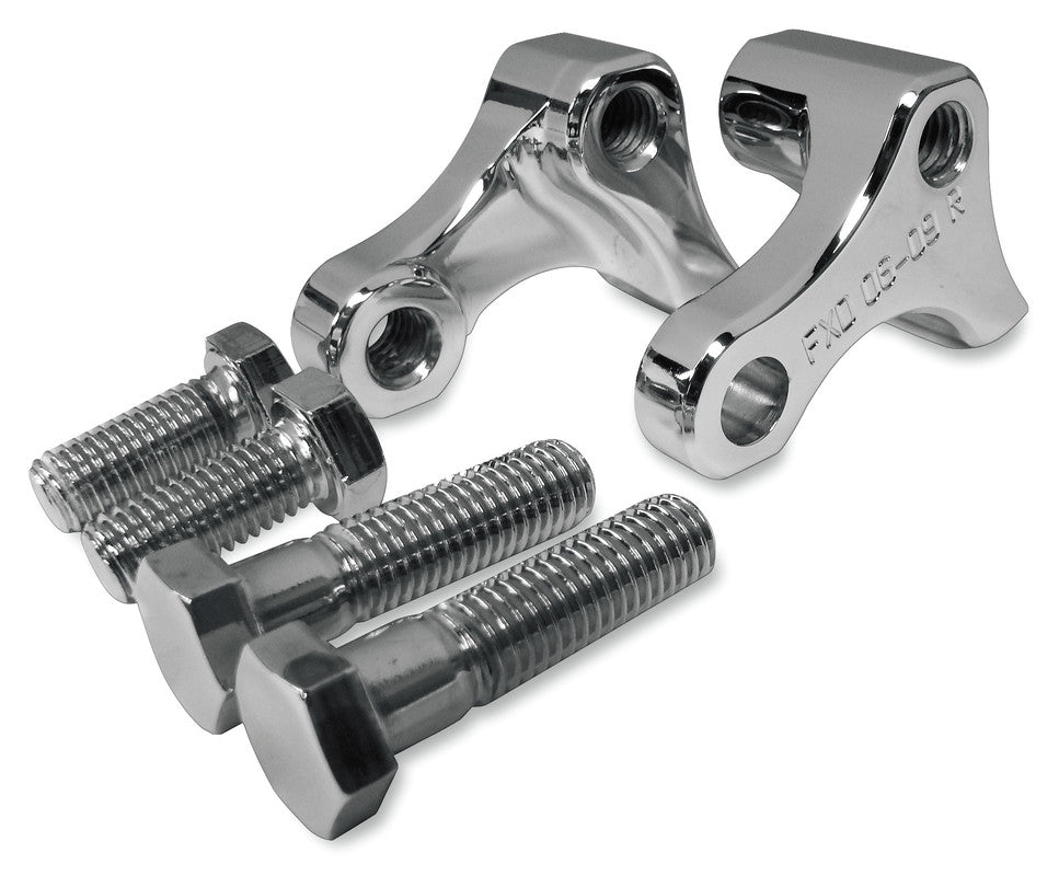 LA CHOPPERS 06-17 DYNA GLIDE CHR REAR LOWERING KIT LA-7590-02