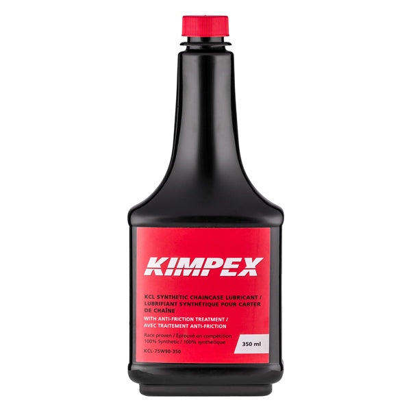 KIMPEX OIL CHAINCASE SNWMOB 350ML SYNT KCL-75W90-350