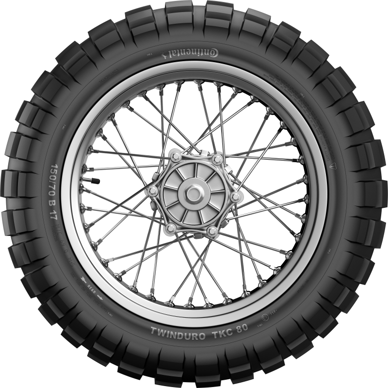 Continental TKC 80 Twinduro M+S - 150/70B17 M/C 69Q TL Rear