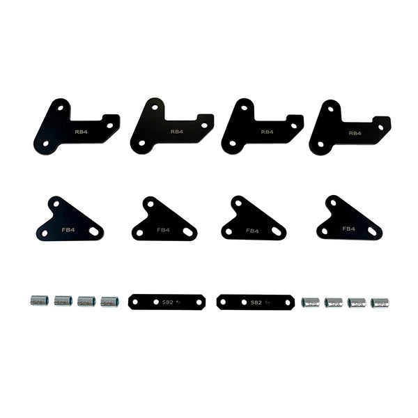 DEMON BRACKET LIFT KIT 2" POL DEMON PABL-6006HD
