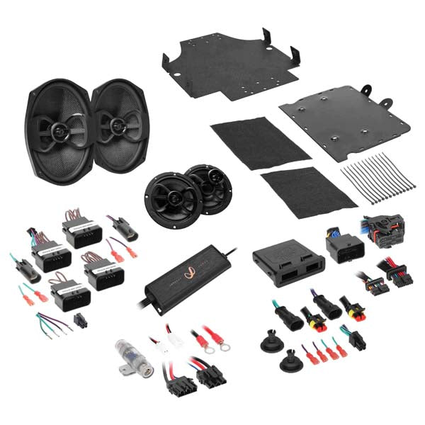 KAPPA PERFECT 4-SPEAKER AUDIO SYSTEM DESIGN-CORE AUDIO INFKP4SPKSYS