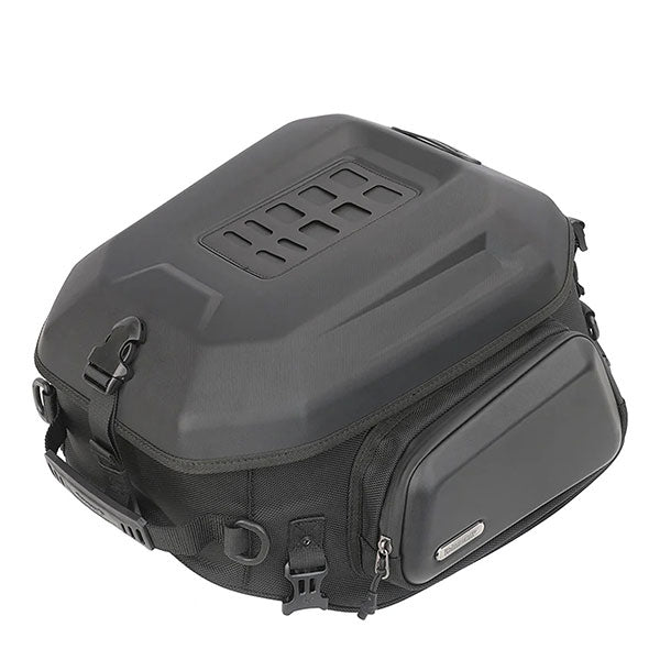 RHINOWALK 23-35L EXPANDABLE HARD SHELL TAIL BAG CARBON BLACK MT2335CARBON